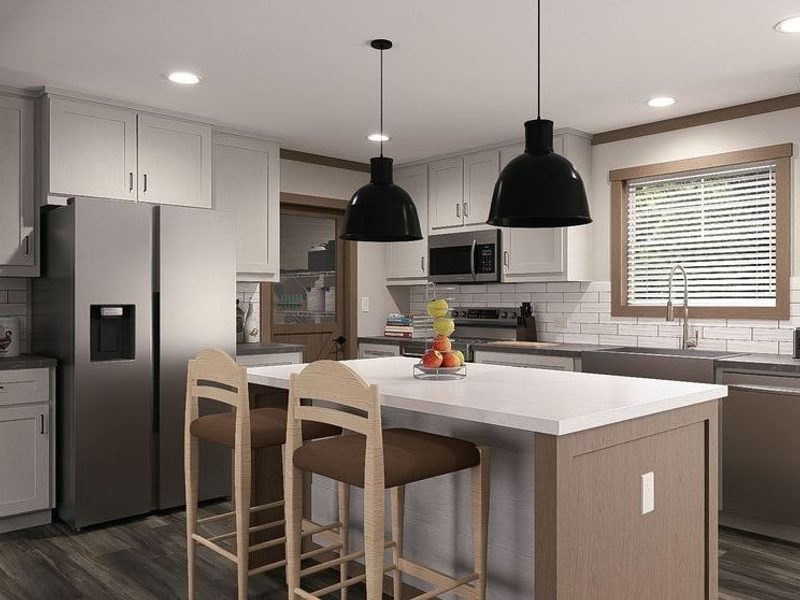 Kitchen with Island