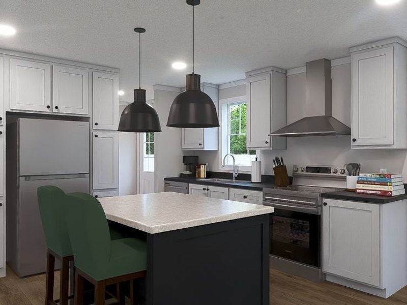 Kitchen with Island