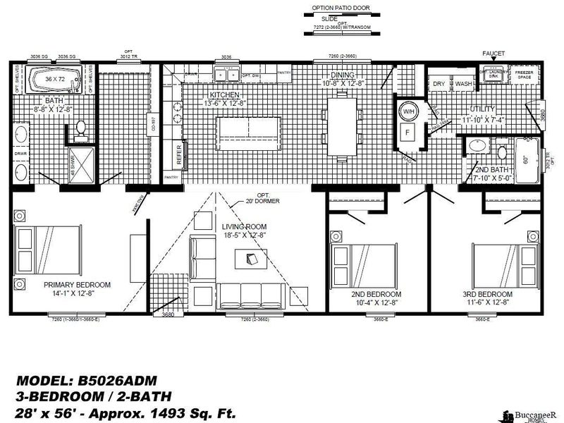 The Jefferson — floor plan